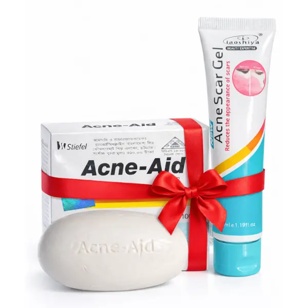 Acne Aid Bar & Acne Scar Gel
